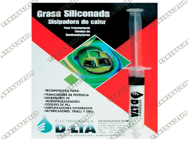 &++ GRASA SILICONADA JERINGA 10CC DELTA